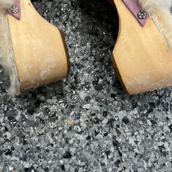 Ugg Australia women’s pink suede clog women’s size‎ 4 - Picture 8 of 12